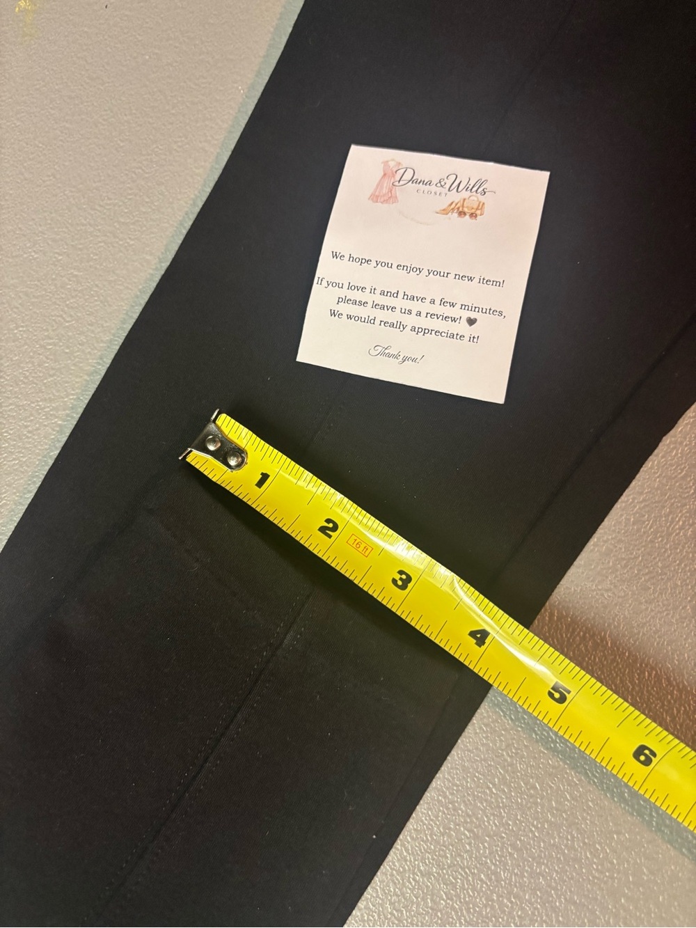 Old Navy Black High Rise Pants - Picture 5 of 10